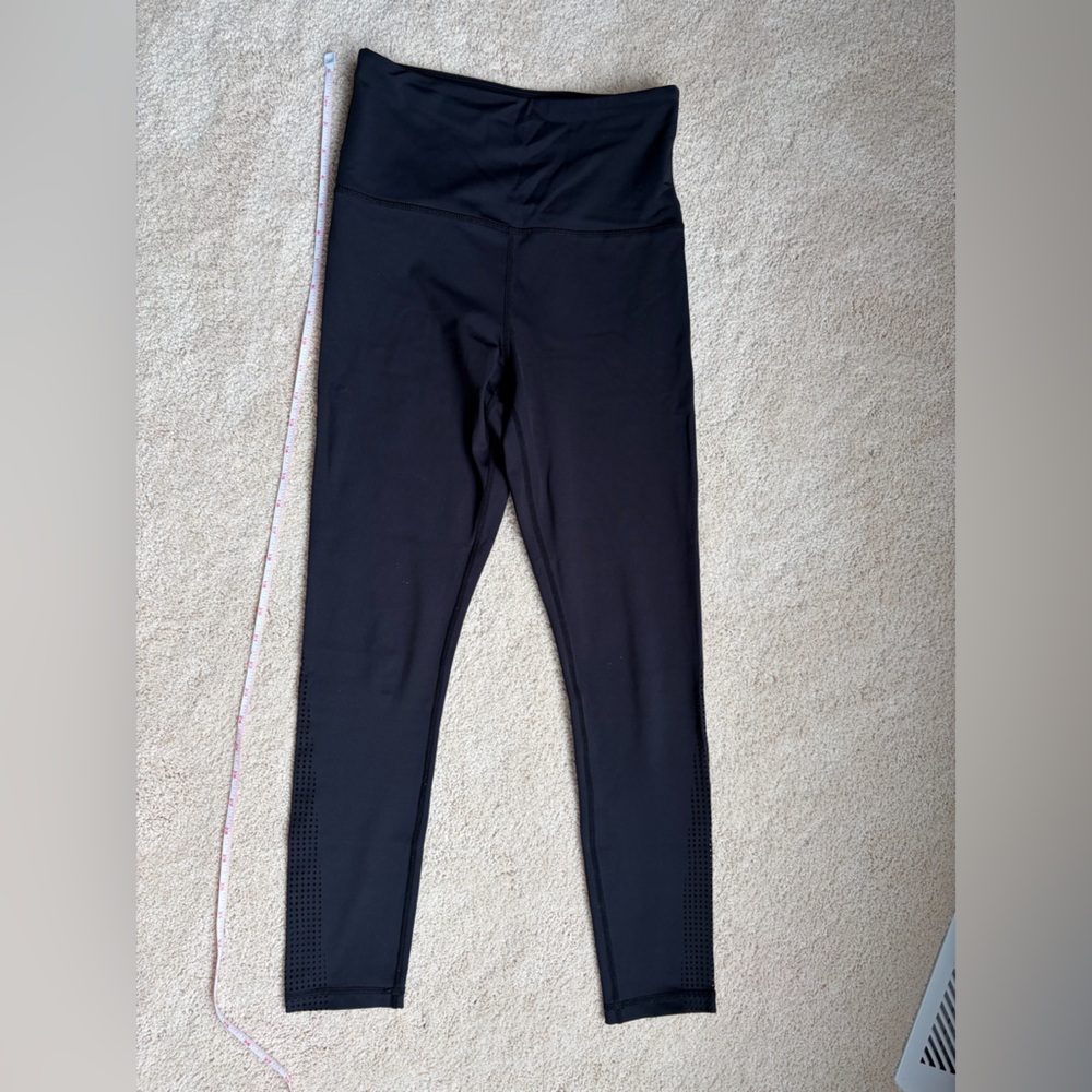 Zyia Black High-Rise Performance Leggings-Moto
